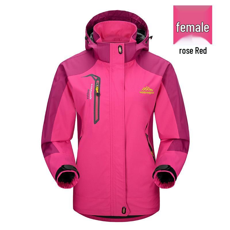 

Spring Windproof & Waterproof Single Layer Jacket for Outdoor Sports - Men s & Women s Hiking Outerwear Medium