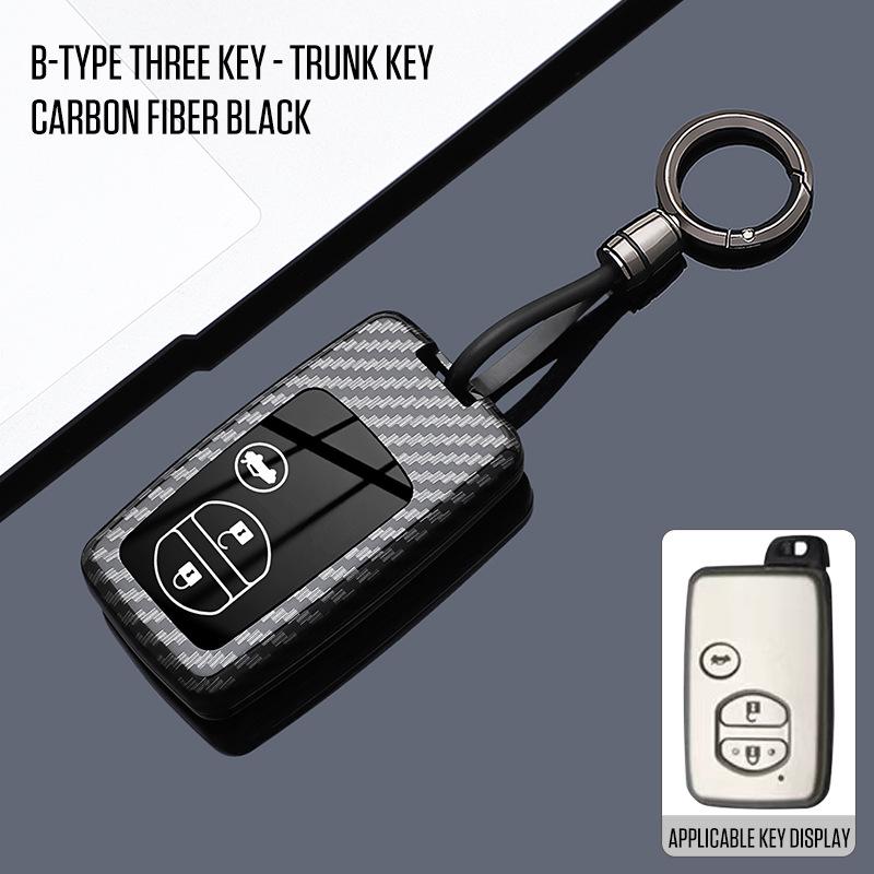 Premium Key Cover for Toyota Land Cruiser, Prado, Prius