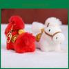 Horse Year Plush Doll With Short Plush Material And Keyring For Feng Shui Gift
