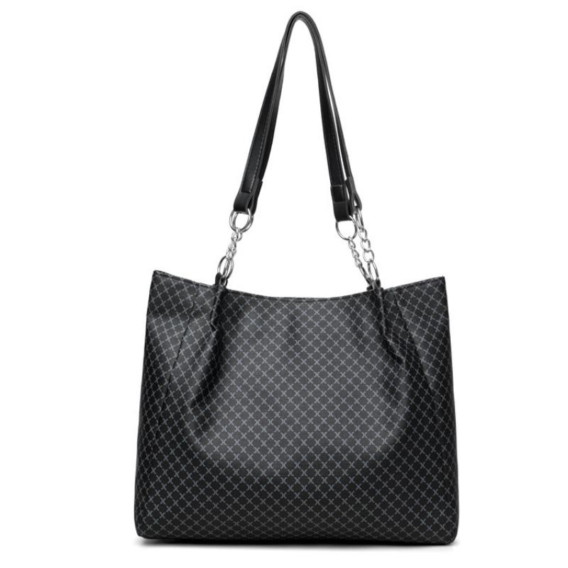 Printed Retro Casual Large Capacity Tote Bag