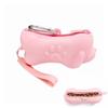 Puppy Shape Silicone Dog Treat Pouch Zipper Closure Dog Snack Pockets Dog Walking