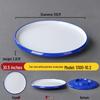 Melamine Nordic Style Cold Dish & Stir-fry Plate for Restaurants and Hotels