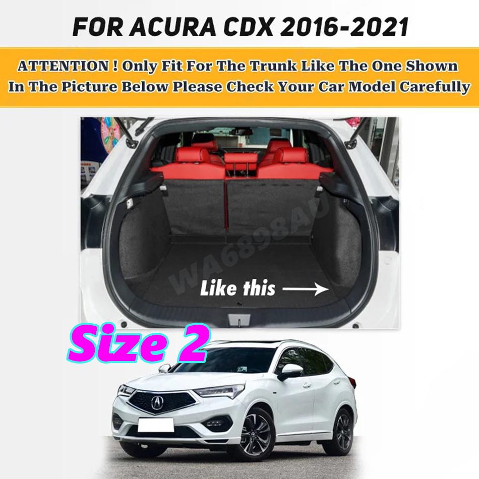 Custom High Quality Car Trunk Mat For Acura CDX 2016 2017 2018 2019 2020 2025 Interior Accessories Anti Dirty Leather Carpet