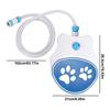 M-Modern-Dog Water Fountain Step On,Easy Activated Dog Water Fountain - Dog Water Drinking Sprinkler