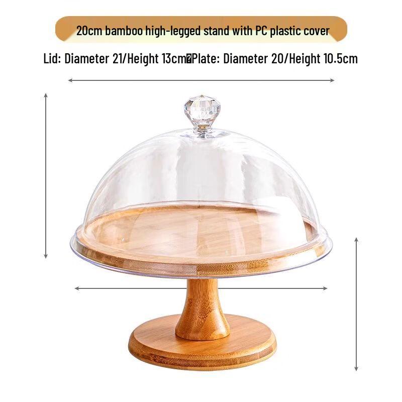 Bamboo Multi-Compartment Tasting Platter