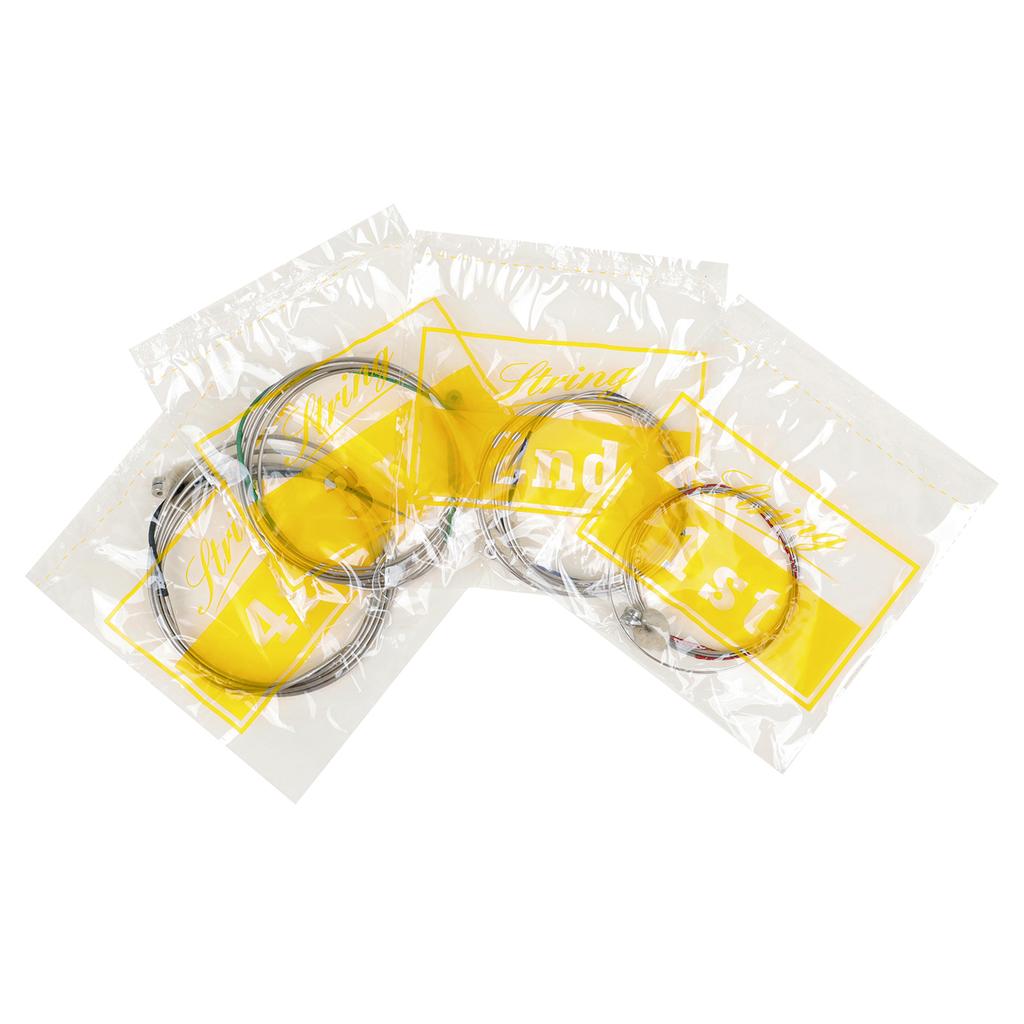 BD102 4-string Double Bass String Set Steel-Nickel Winding String Rust-resistant Durable String for