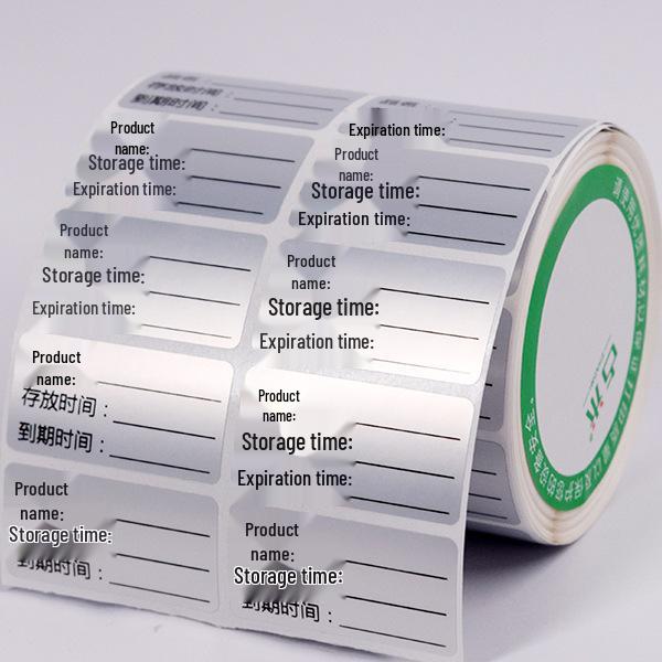 Waterproof Food Label Stickers: Classification & Opening Date for Frozen Items