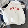 Trend pattern digital hoodie Kawaii funny couple sweater hoodie loose casual top guard