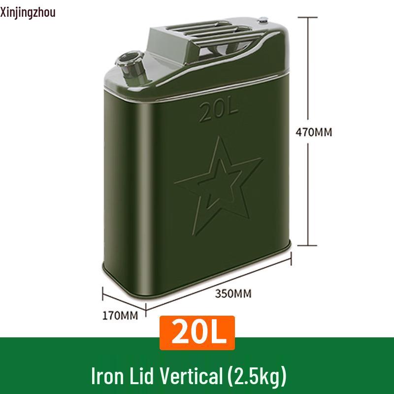 Heavy-Duty Metal Fuel Can