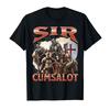 Tricou Grafic Memă Cavaler Amuzant Ofensator Sir Cumsalot Bootleg Pentru Unisex Tricouri Unisex Topuri cu Mânecă Scurtă P884