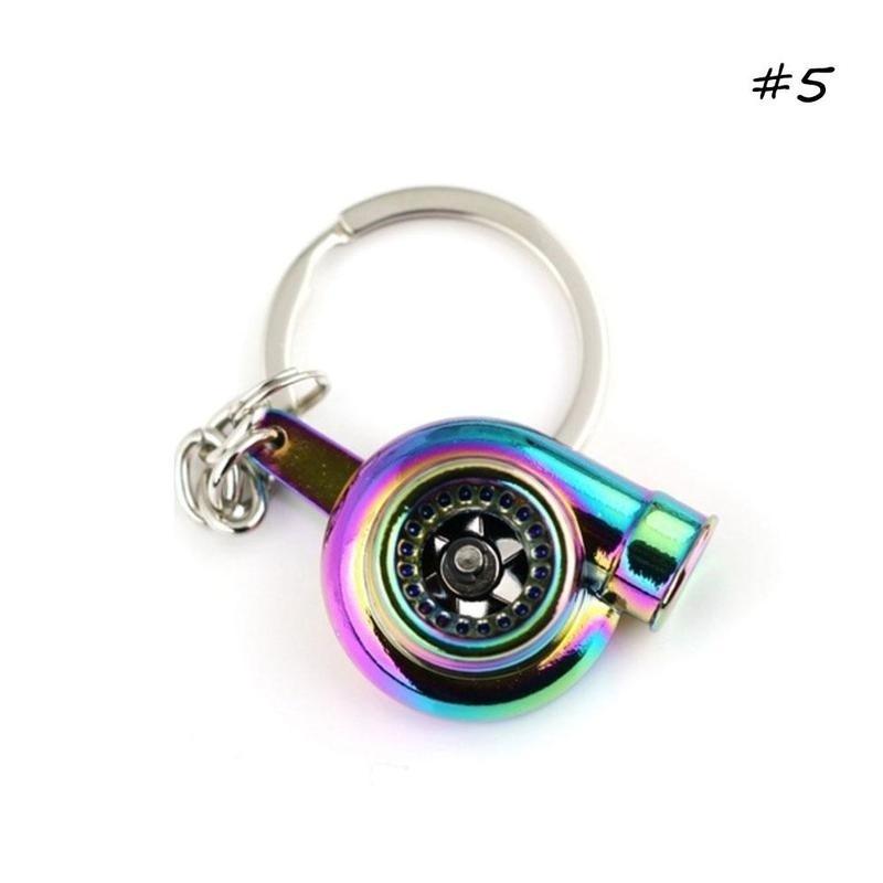 Fashion Beetle Optional Turbo Keychain Nos Keychain Brake Keychain  With The Mouth Blowing Creative