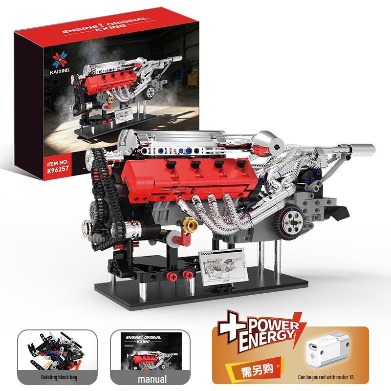Five-in-One Programmable Wall-E Robot: Assembly Building Blocks, Electric Science Education, Remote Control, Compatible with Lego