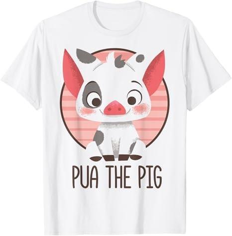 Moana Pua The Pig Graphic White TShirt S