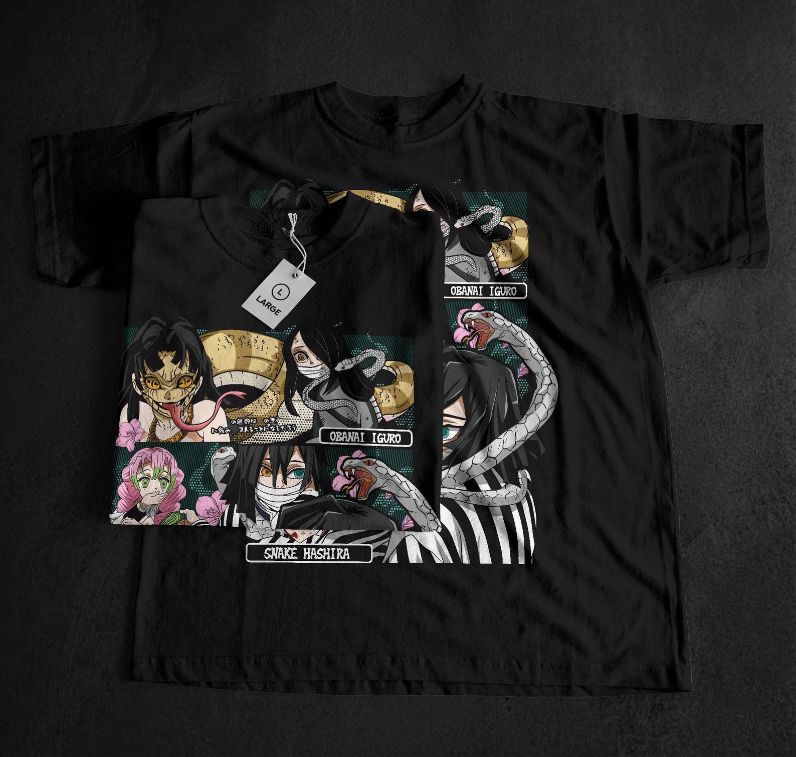 Unisex Samurai Anime T-Shirt, Japanese Manga Top, Action Series Tee, Otaku Gift, Shonen Graphic, Japan Style Clothing, Anime Lover Present 100