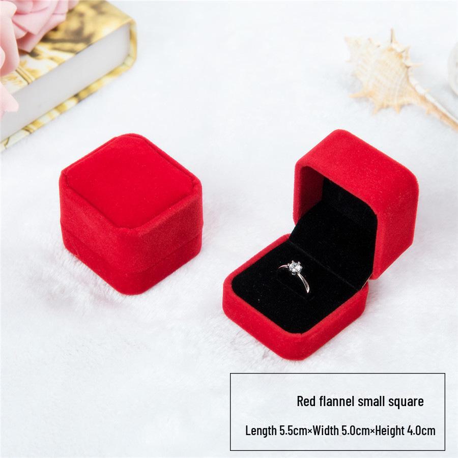 High-End Korean Jewelry Gift Box: Ring, Pendant, Necklace, Earring, Bracelet Packaging