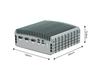 Paiqin Fanless Industrial Mini PC: I5-7200U/I7-7500U, Dual Network, 6 Serial Ports.