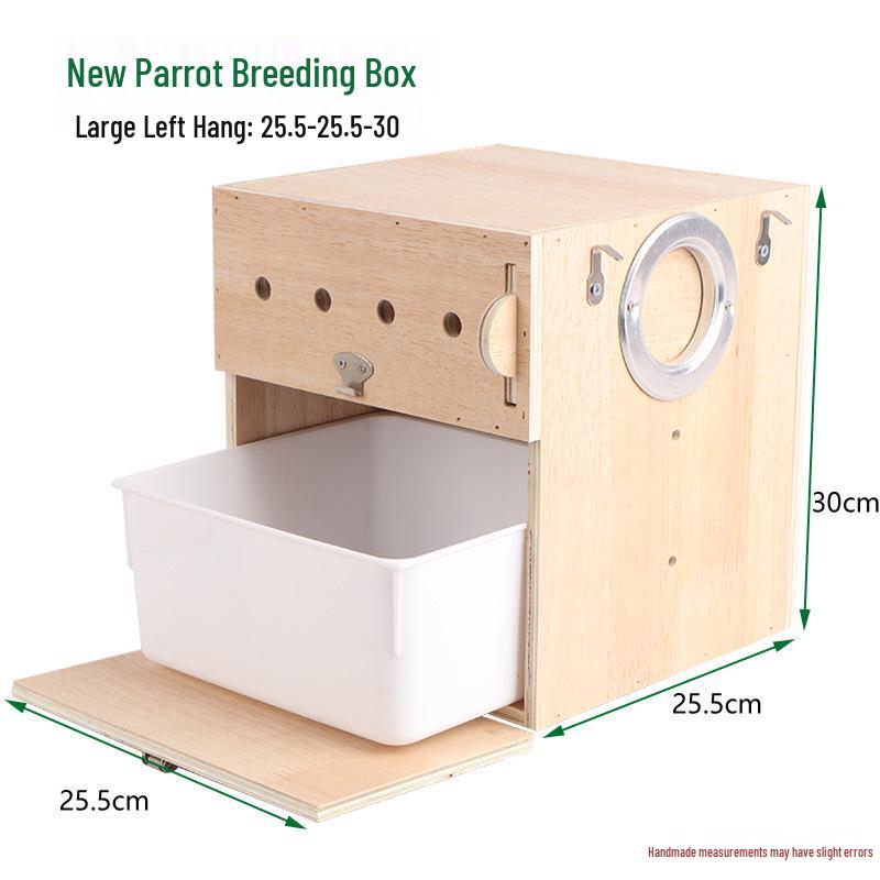 Vertical Hanging Nest Box: Breeding and