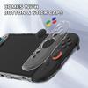 PlayVital Clear Series Průhledné tvrdé pouzdro pro Switch 2 Kompatibilní s dokovací stanicí Ochranný kryt odolný proti poškrábání s úchopem Skládací stojánek Krytky na palce