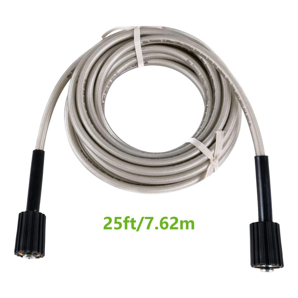 

Шланг для мойки высокого давления 25 футов, устойчивый к перегибам, шланг для мойки высокого давления, трубка для чистящего устройства, для деталей распылителя