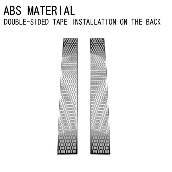 Coppia di Strisce Decorative Sopracciglia Fari per Toyota Prado LC250 2024