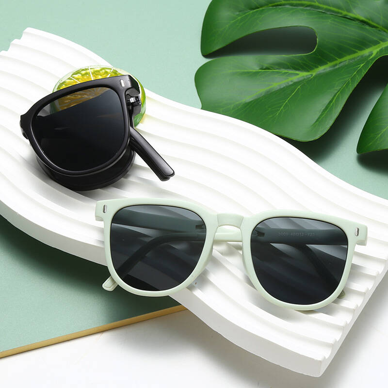 2026 Foldable Sunglasses For Children Boys Summer UV Protection Baby Style Girls Fashionable Sunshade Glasses