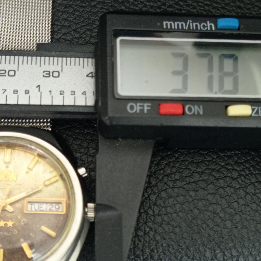 ЯПОНСЬКИЙ ВІНТАЖНИЙ ORIENT АВТОМАТИЧНИЙ 46941 ЧОЛОВІЧИЙ ГОДИННИК З ОРИГІНАЛЬНИМ ЦИФЕРБЛАТОМ a704958-1