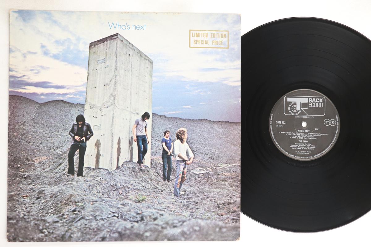 

LP Пластинка WHO - Who s Next 2408102 TRACK UK Рок Б/У