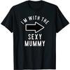 Couples Halloween Costume Shirts I'm with The Sexy Mummy T-Shirt, Long Sleeve Shirt, Sweatshirt, Hoodie