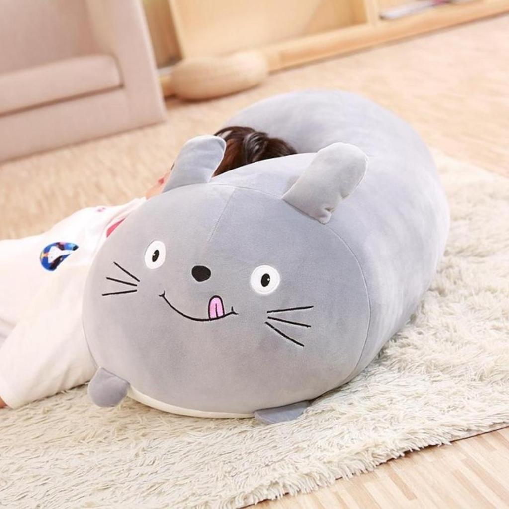 30 cm weiches Tier-Cartoon-Kissen, niedlicher dicker Hund, Katze, Totoro, Pinguin, Schwein, Frosch, Plüschtier, gefüllt, schönes Kinder-Geburtstagsgeschenk