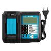Replace Mita MAK Charger Universal Dual-slot Charger, Suitable for 14.4-18V Lithium Battery Charger DC18RD
