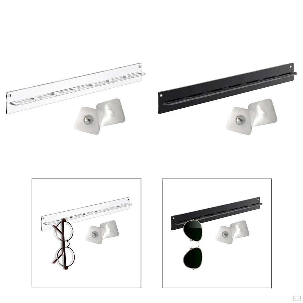Acryl Sonnenbrille Veranstalter Spektakel Regal Wand Montiert Gläser Halter Brillen Display Rack Kleiderbügel