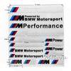 For BMW M X1 X3 Car Decoration Strip Trunk Relief Stickers Decals For Bmw M Power Performance E28 E30 E34 E36 E46 E60 E90 F84 F87 X1 X3 X5 X6