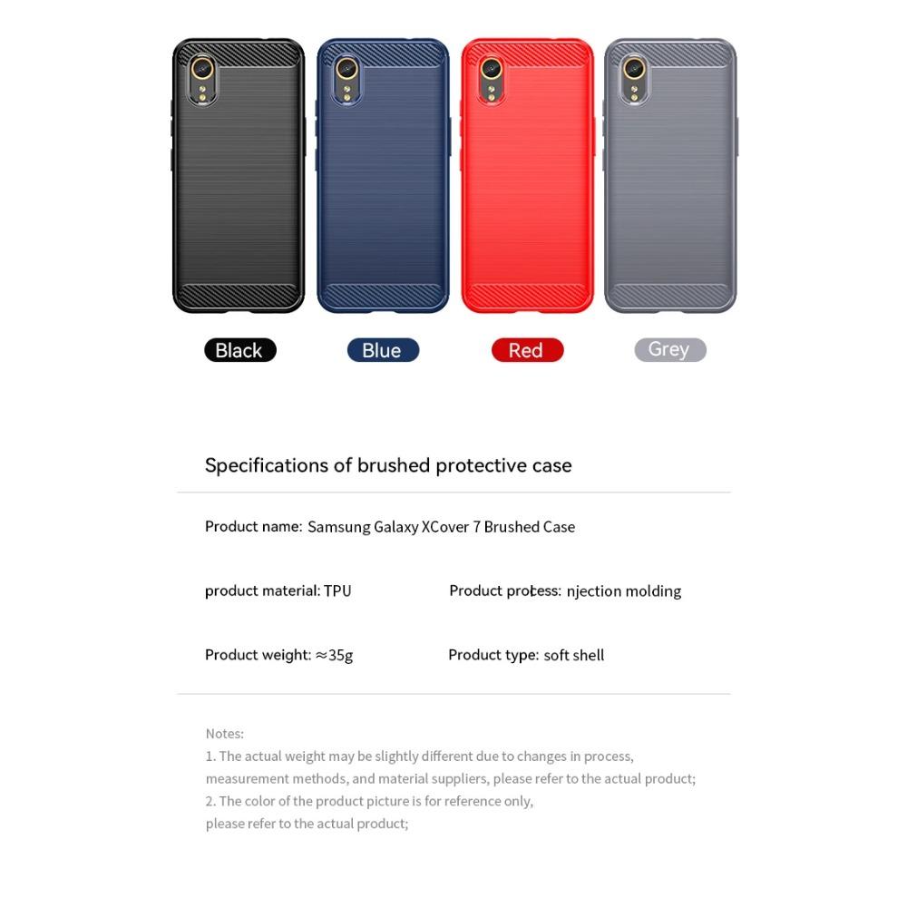 Armor Flexible TPU Case for Samsung Galaxy XCover 7 Protective Cover Shockproof Business Full Protection Colorful Cover
