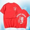 Large Cotton Men's Doner Kebab Fun Pattern Printed T-shirt Summer Men's Fashion Round Neck Short Sleeve T-shirt Street Wear