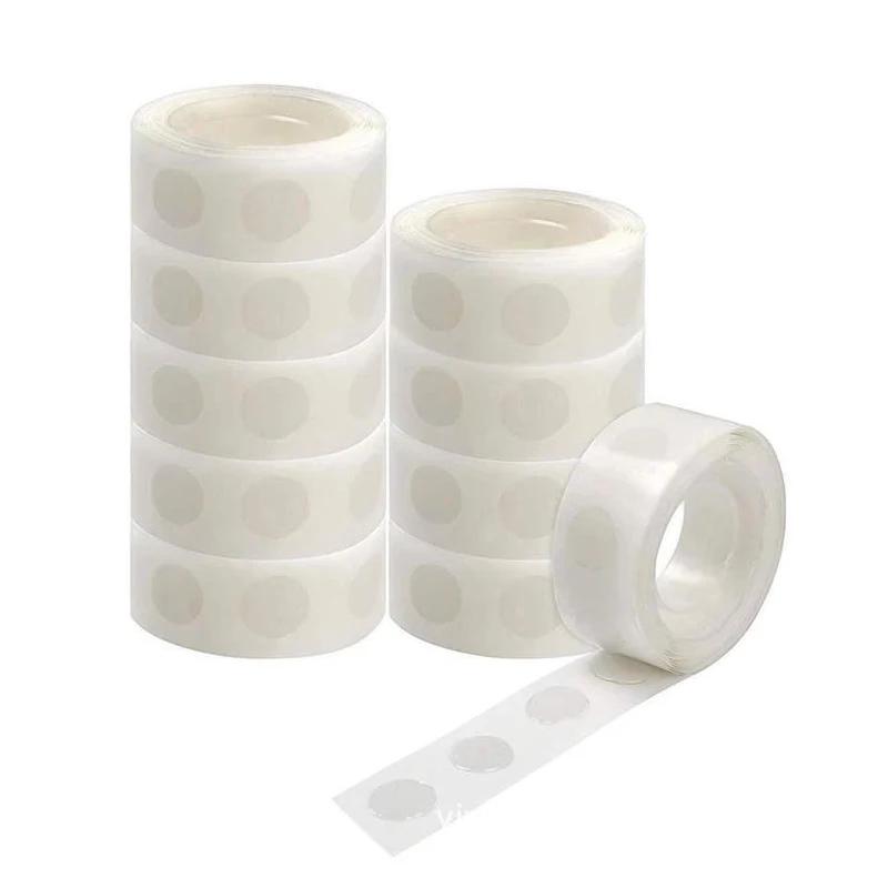 1/10Roll Double-sided Adhesive Dots Transparent Removable Balloon Adhesive Tape Glue For DIY Wedding Birthday Party Decor