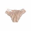 Ladies Summer Light Luxury Sexy Pure Desire Lace Satin Hollow Mesh Gauze Ice Silk Briefs