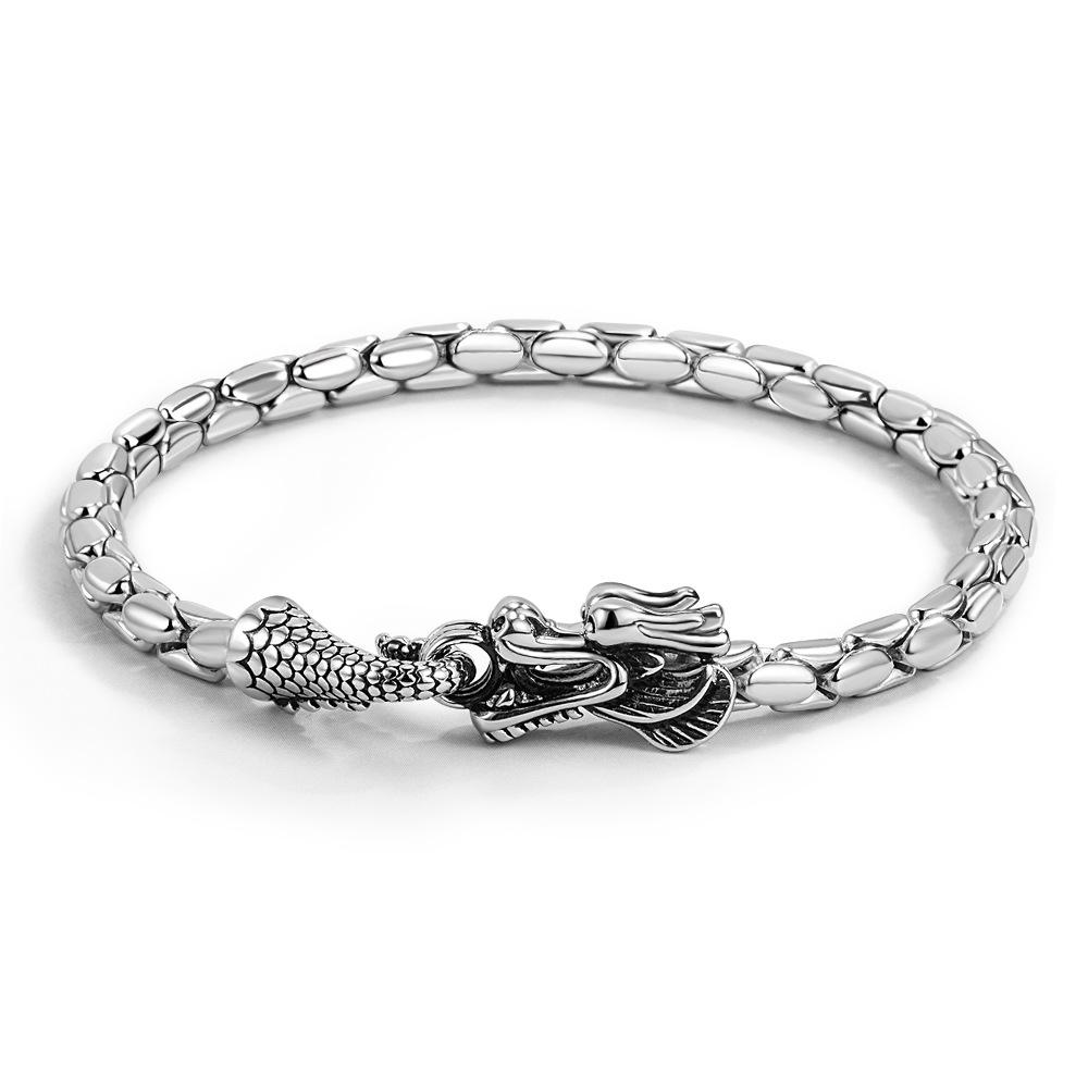 Retro Faucet Bracelet Unisex Electroplated Platinum Box Bracelet Trendy Jewelry