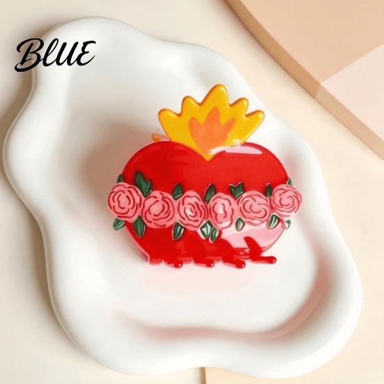 Plastic Claw Clips for Thick Hair Cute Women Non Slip Claw Accessories Shower Fine And Hair Strong Hold Jaw Daily Styling Photoshoots Travel