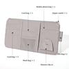 Auto Sonnenblenden Organizer Auto Sonnenblende Aufbewahrungstasche Auto Organizer Sonnenbrillenhalter Kartenorganizer Ticketfach Stifthalter