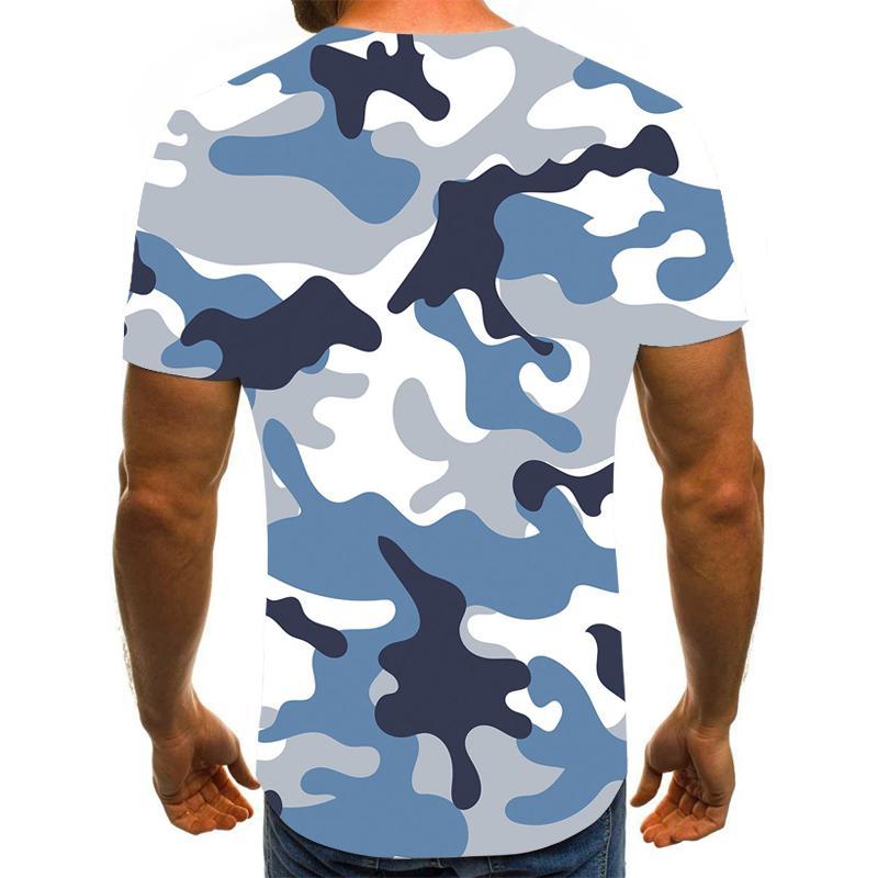 Buy Blue Gray Red Camouflage Clothing 