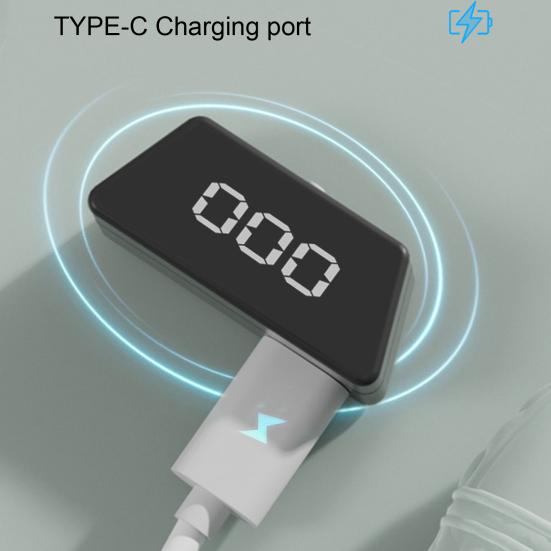 Hand Grip Strength Trainer with LED Counter Display - Five Finger Strength Training, Squeeze Ring Stress Relief Hand Grip Strengthener