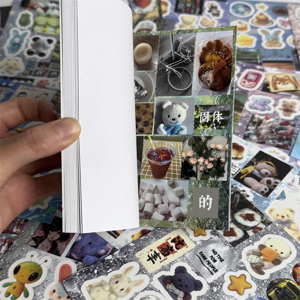 20 Pcs Cartoon Die Cut Sticker Book Journal Decorative DIY Scrapbooking Sticker Laptop Student Handbook Stationery Stickers Gift