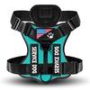 Dog Harness With Reflective Nylon Material And Adjustable Fit For Training And Walks