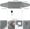 Electric Heating Pad Waist Heated Pad LCD Controller Soft Touch Machine Washable Back Belly Warm Cushion Waist Belt