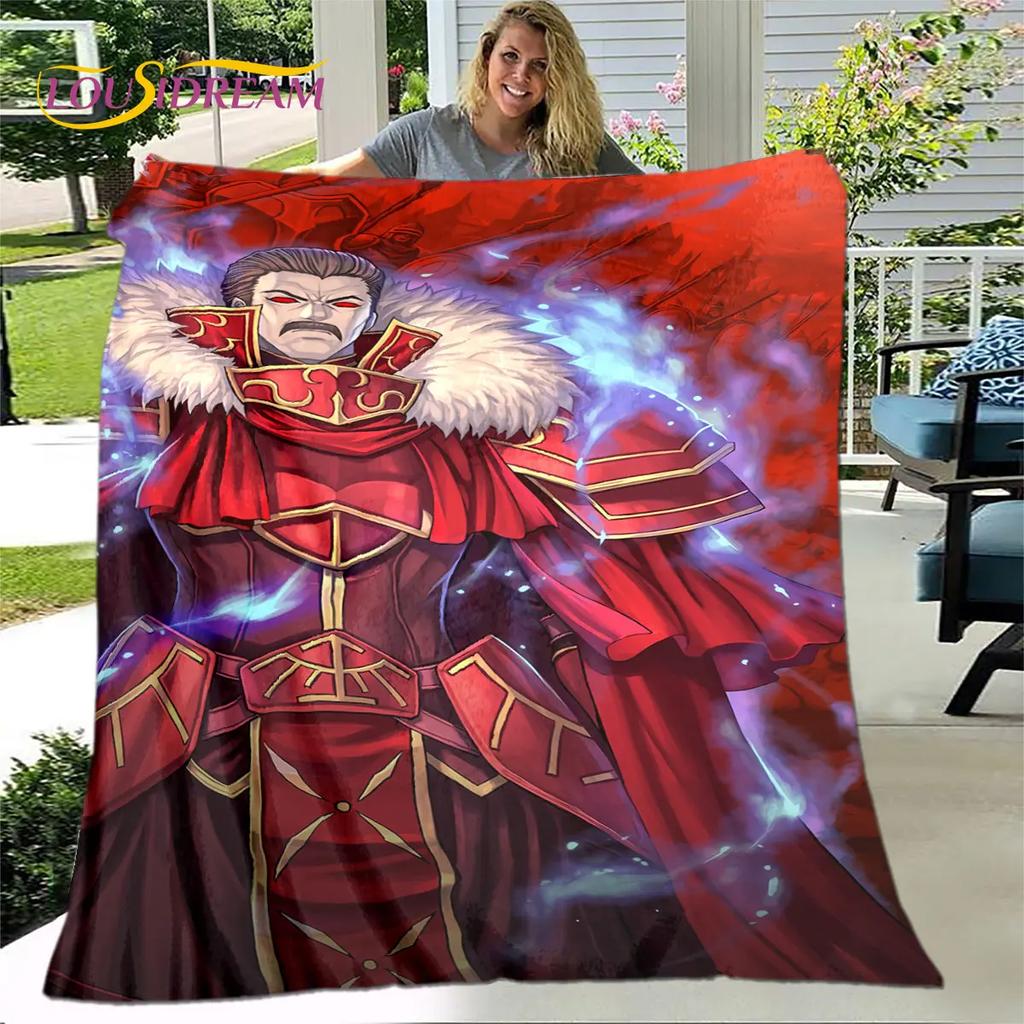 Game Fire Emblem Series Gamer Soft Plush Blanket,Flannel Blanket Throw Blanket for Living Room Bedroom Bed Sofa Picnic Cover Kid