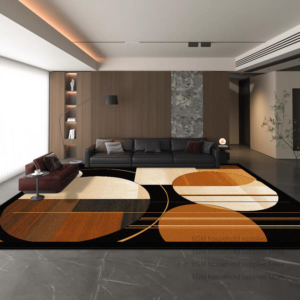 Modern American Style Carpet for Living Room Decoration Bedroom Bedside Large Area Rug Home Entrance Antiskid Absorbent Bath Mat