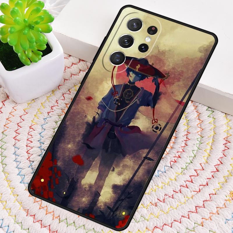 Genshin Impact Scaramouche Silicone Phone Case For Samsung Galaxy note 10 pro S26 S25 S24 S23 S22 S21 Plus S25Ultra Capa Cover