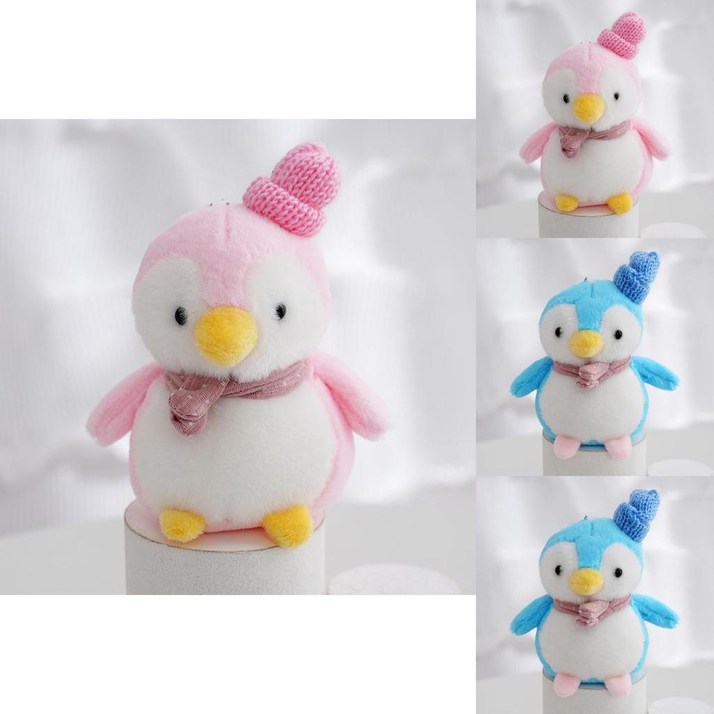 Adorable Plush Penguin Keychain Backpack Accessory Soft Stuffed Animal Toy 12cm