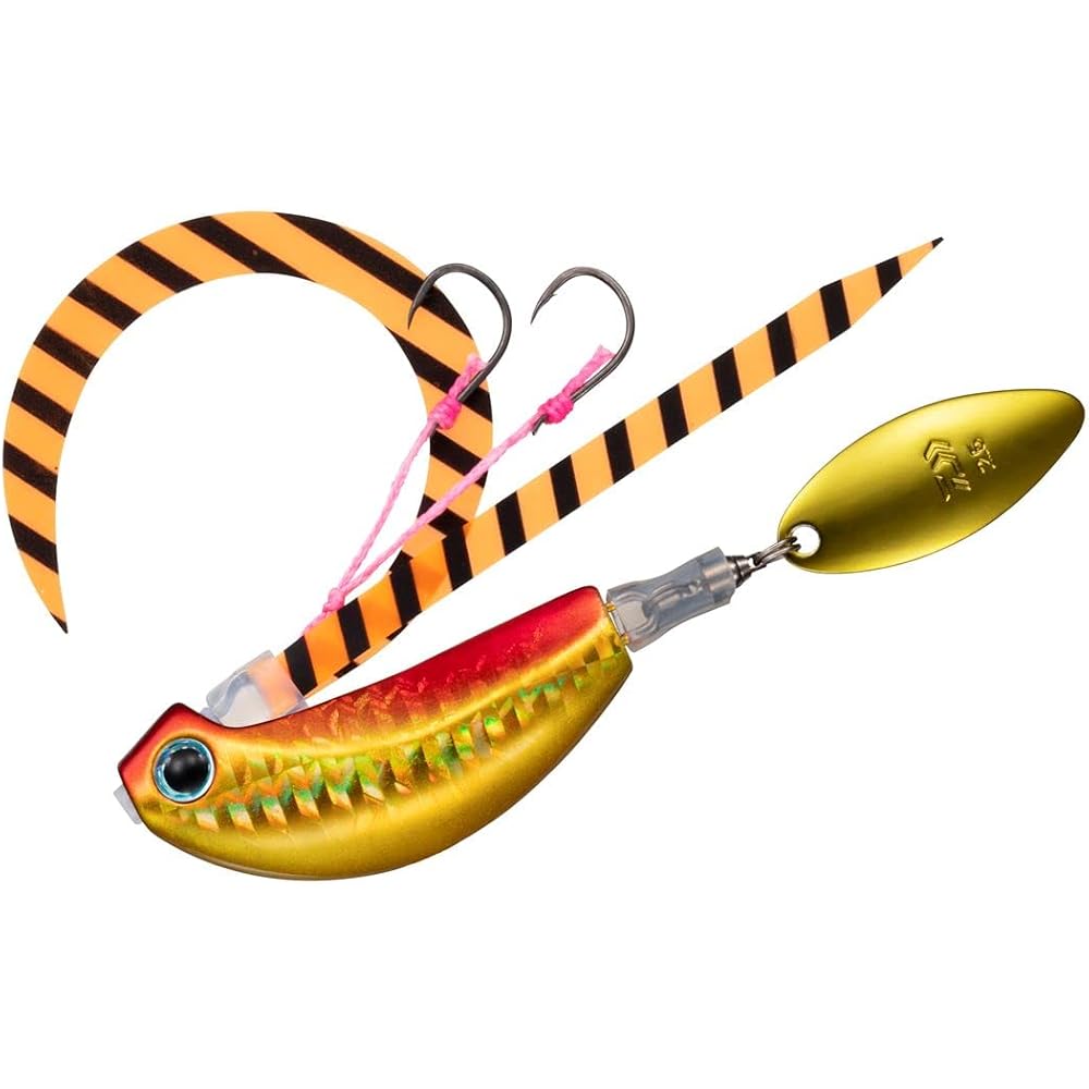 Daiwa Tai Rubber Koya Blade Breaker 45g Red Gold Fishing Lure