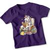 Magical Tales Unicorn Reading Fantasy Girls T-Shirt Cute Kids Tee